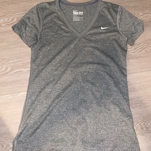 Nike Dry Fit Shirt; Gray